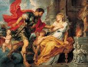 Peter Paul Rubens Marte e Rea Silvia France oil painting artist